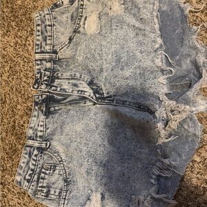 Source Unknown Light Blue Jean Shorts